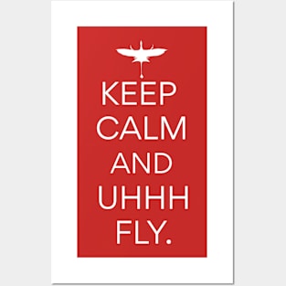 Keep Calm and Fly Posters and Art